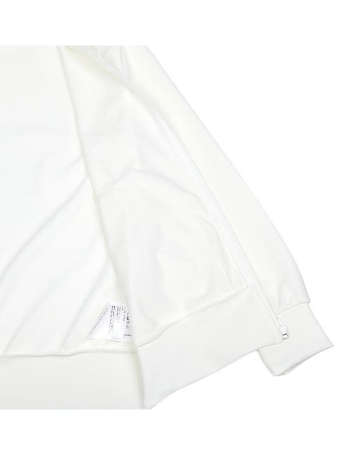 Comme des Garçons White Heart-Patch Drawstring Hoodie for men