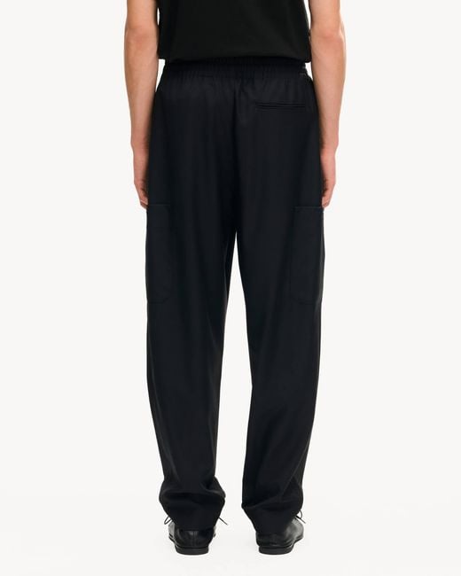 KENZO Black Cargo Jogpants for men