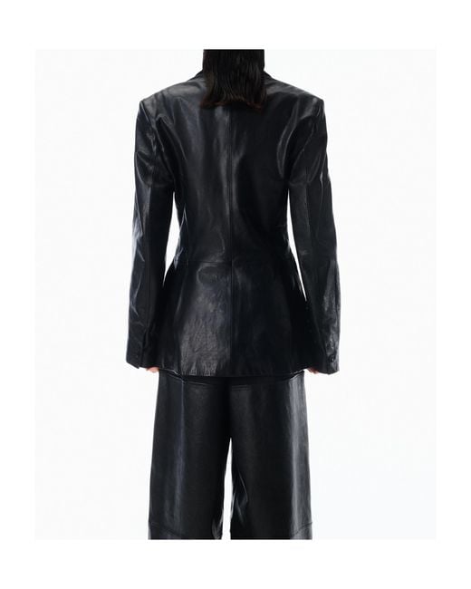 Alexander Wang Black Single-Breasted Blazer