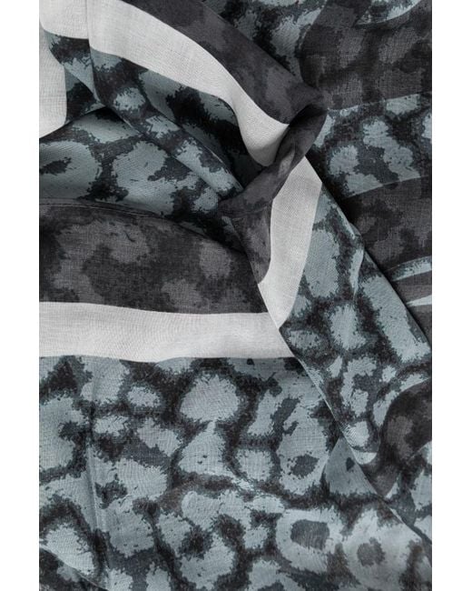 AllSaints Gray Casual Versatile Scarf