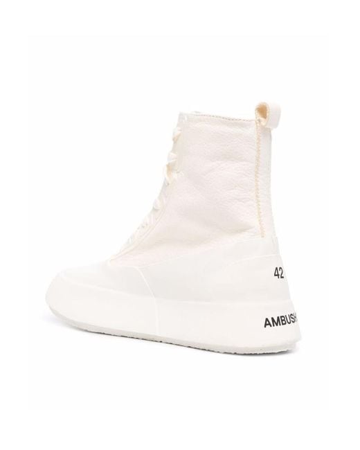Ambush Natural High-Top Leisure Sneakers for men