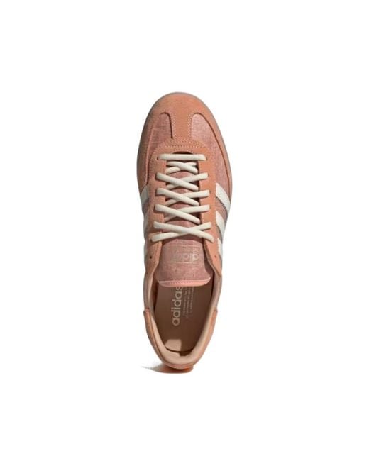 Adidas Originals Pink Handball Spezial Lace-Up Sneakers for men