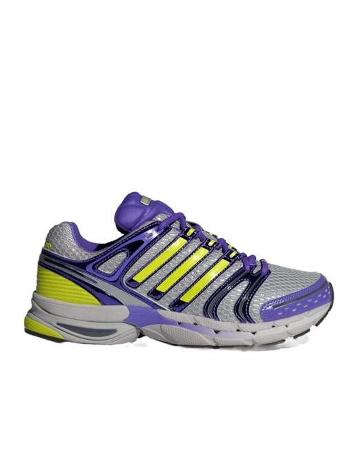 Adidas Originals Blue Adistar Control 5 Lace-Up Sneakers