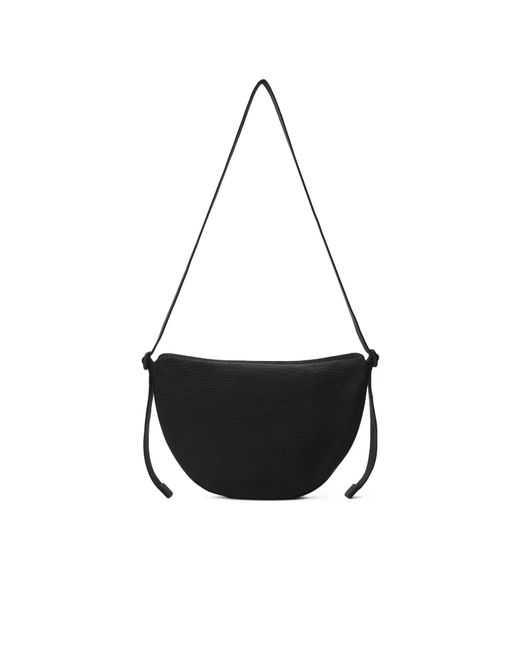 Alexander Wang Black Bo Logo Patch Small Crossbody Bag