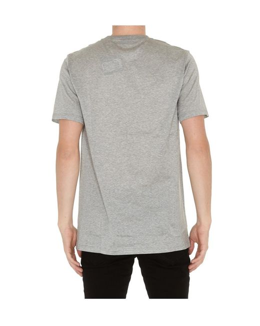 Lanvin Gray Round-Necked T-Shirt for men