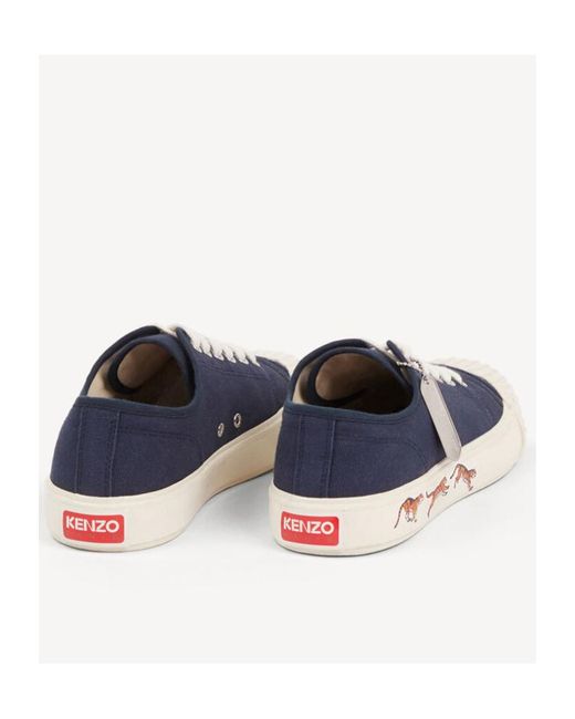 KENZO Blue School Trainers
