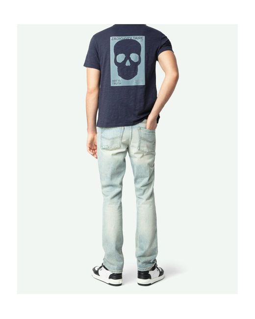 Zadig & Voltaire Blue John Jeans for men