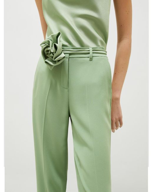 Marella Green Belt Loops Slacks