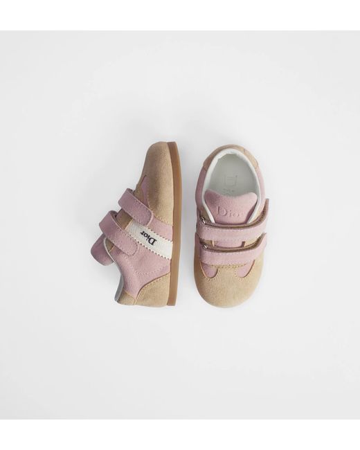 Dior Pink Ribbon Sneakers