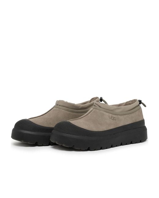 Ugg Gray Tasman Weather Hybrid Slippers for men