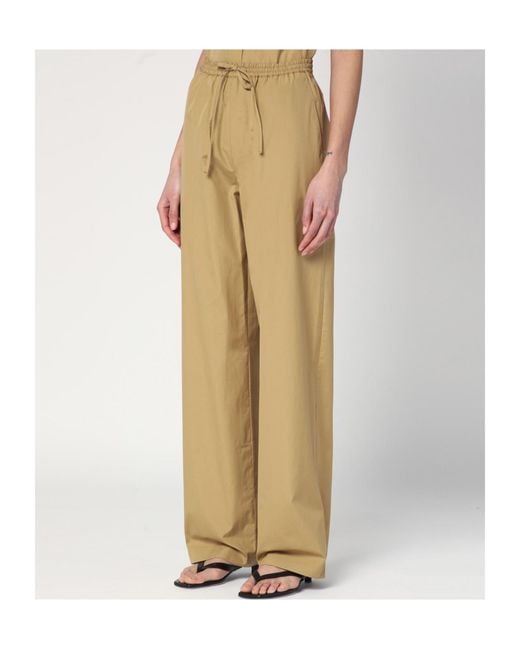 Loulou de Saison Natural Elastic Waist Casual Pants