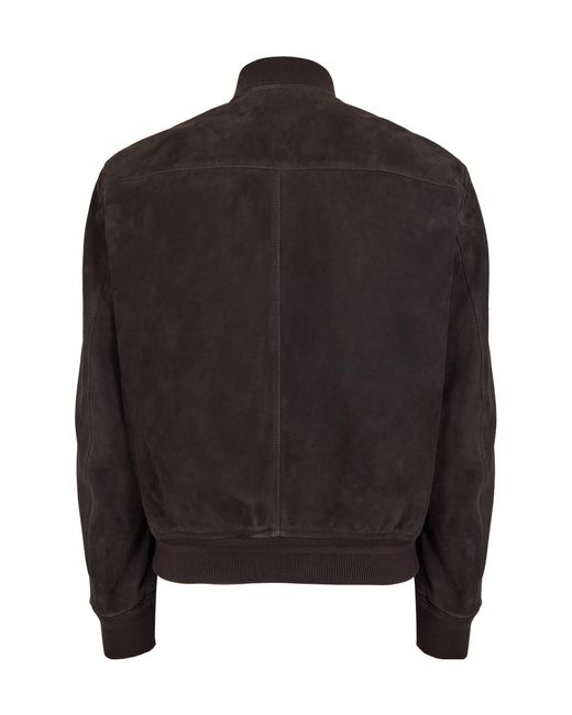 Tom Ford Black Baseball-Collar Bomber Jacket for men