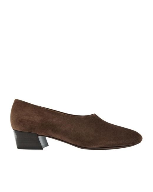 Khaite Brown Suede High Heels
