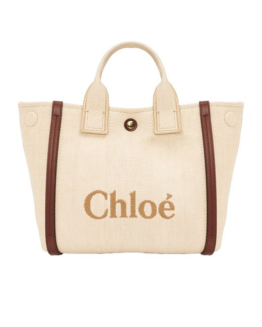 Chloé Natural Lightweight Straw Bag