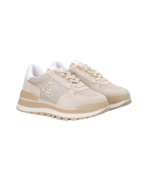 Liu Jo Multicolor Solid Low-Top Sneakers