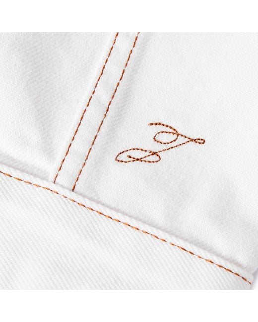 Jacquemus White Denim Jacket