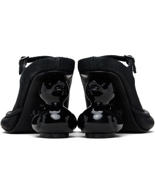 Maison Mihara Yasuhiro Black Duck High Heels