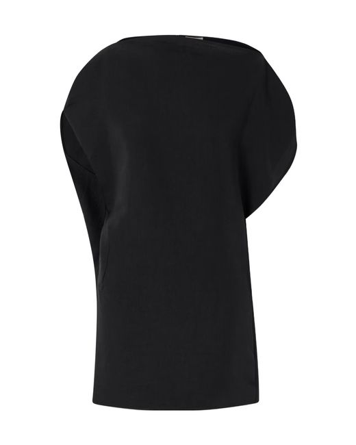 Khaite Black Sleeveless Dress