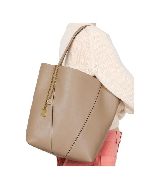 Chloé Natural Spin Shoulder Bag
