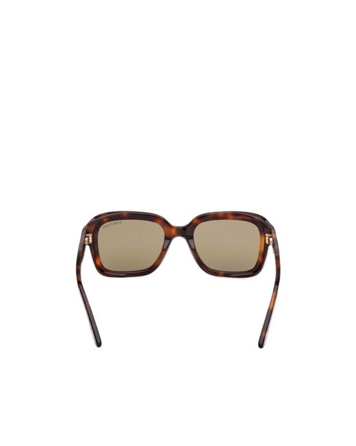Tom Ford Metallic Full Frame Sunglasses