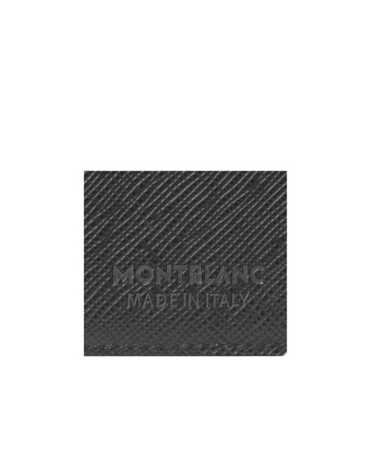 Montblanc Black Sartorial 6Cc Wallet for men