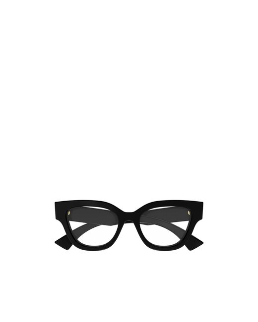 Gucci White Eyewear Cat Eye Frame Glasses
