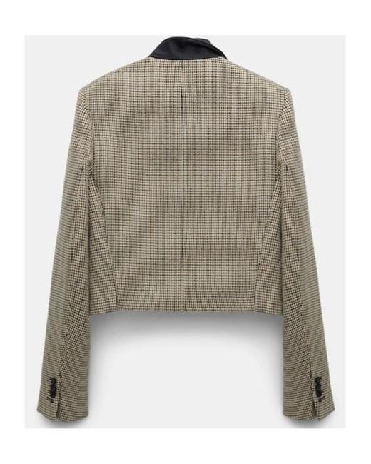Dorothee Schumacher Multicolor Gaphic Elegance Cropped Blazer