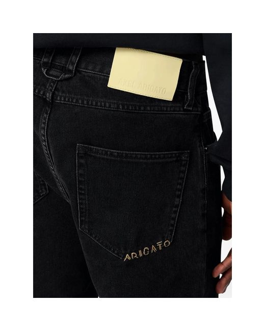 Axel Arigato Black Belt Loop Jeans for men