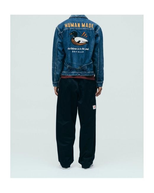 Human Made Blue Denim Work Jacket for men