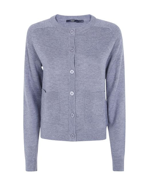 Seventy Blue Round Neck Sweater