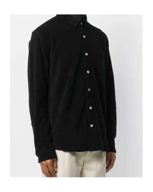 Séfr Black Long-Sleeved Shirt for men