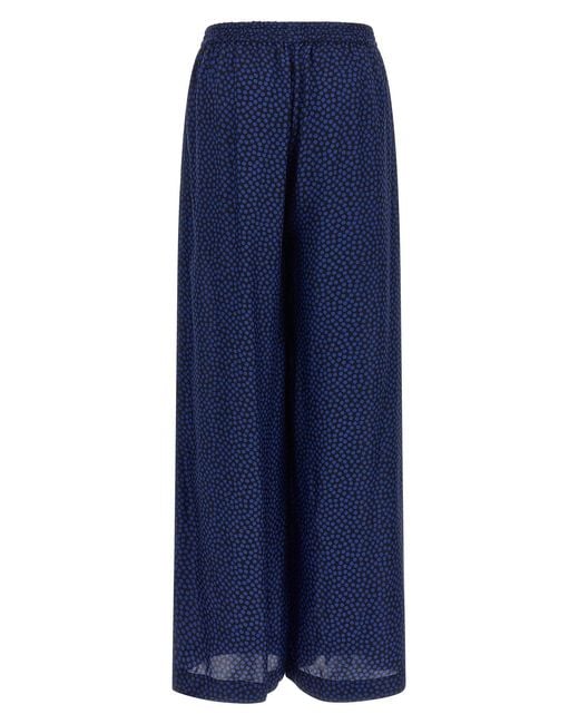 Gianluca Capannolo Blue Claudia Pants