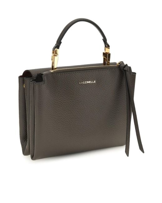 Coccinelle Black Arlettis Top Handle Shoulder Bag