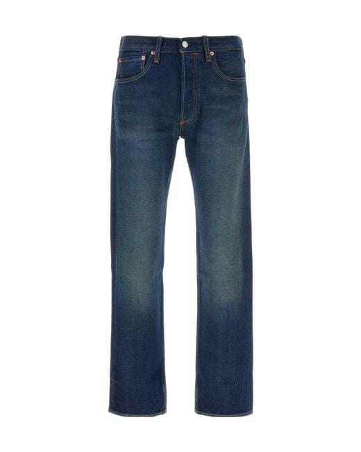 Levi's Blue Five Pocket Jeans for men