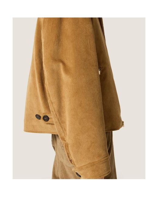 Miu Miu Brown Logo-Detailed Zipped Jacket
