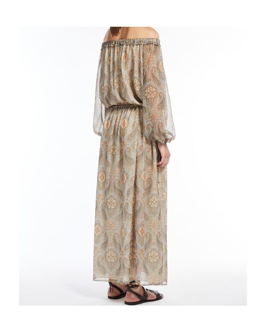 Weekend by Maxmara Natural Pattern-Printed Dress