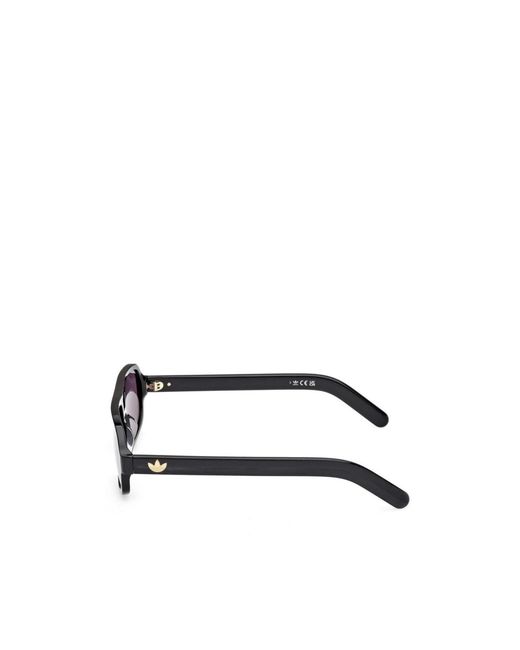 Adidas Originals Purple Geometric Sunglasses for men