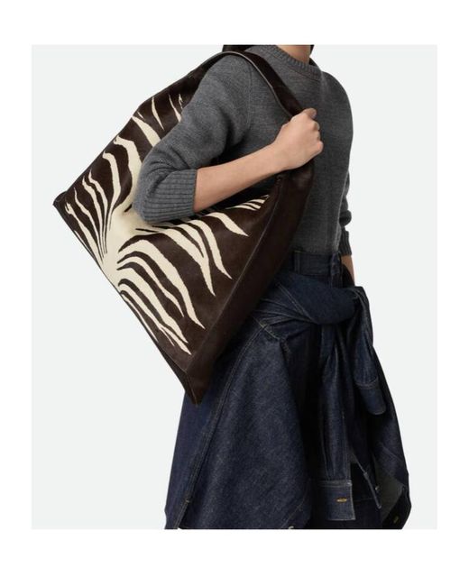 Bottega Veneta Black Large Hop