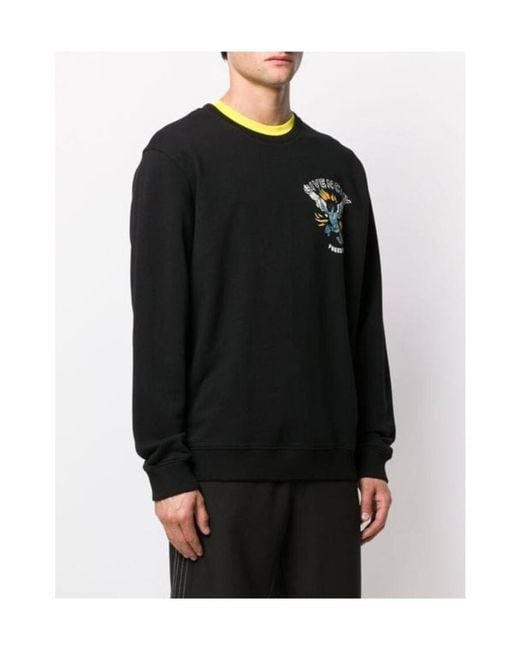 Givenchy Black Rib Round-Necked Sweater for men