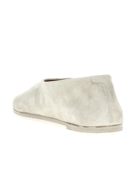 Marsèll White Marsèll Coltellaccio Ballerina Shoes