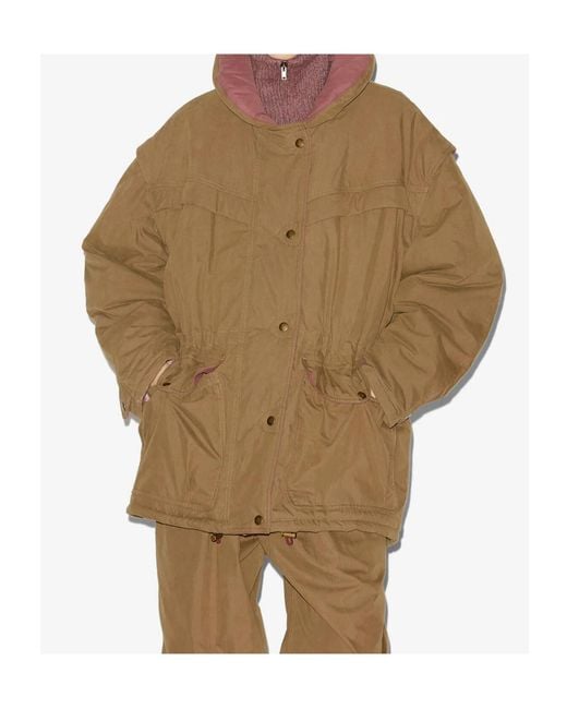 Isabel Marant Brown Damone Coat