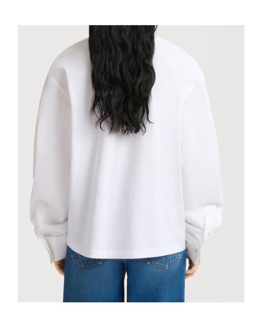 Marni White Shirt Sleeves T-Shirt