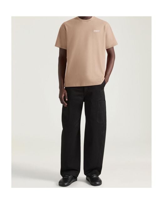 Givenchy Natural Logo Patch Crewneck T-Shirt for men