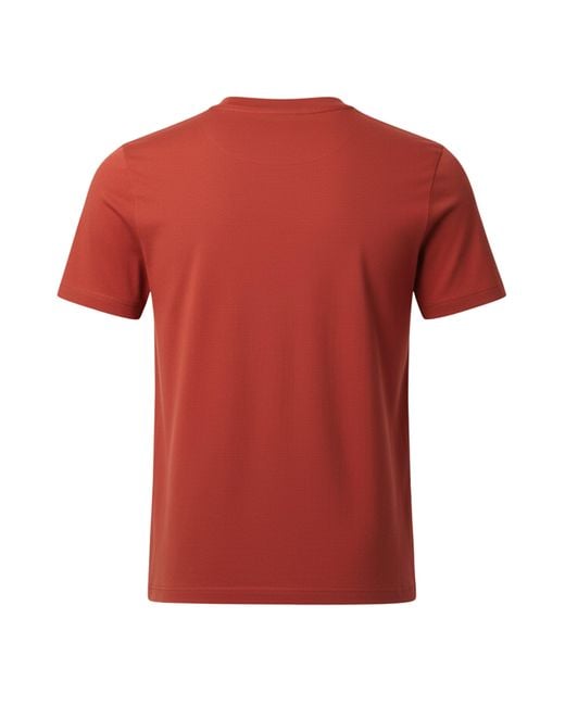 Lacoste Red Eyecatching And Versatile Top for men