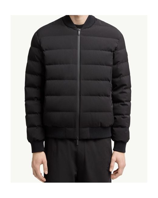 Moncler Black Cirer Down Bomber Jacket for men