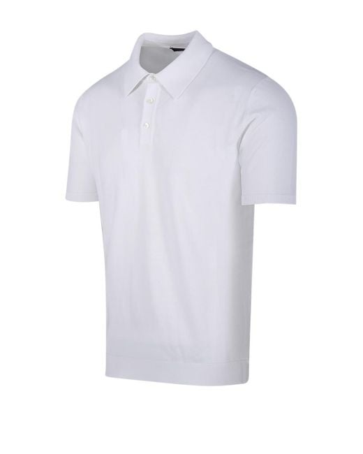 Roberto Collina White Polo T-Shirt for men