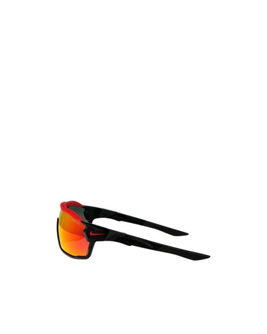 Nike Show X Rush Mirrored Shield-Frame Sunglasses for men