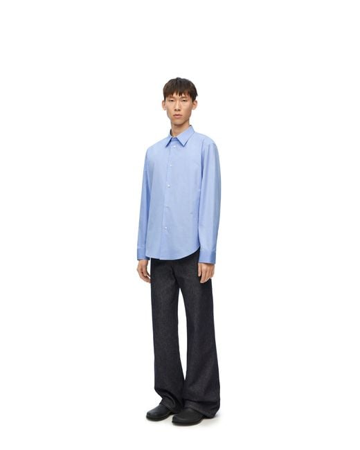 Loewe Blue Shirt for men