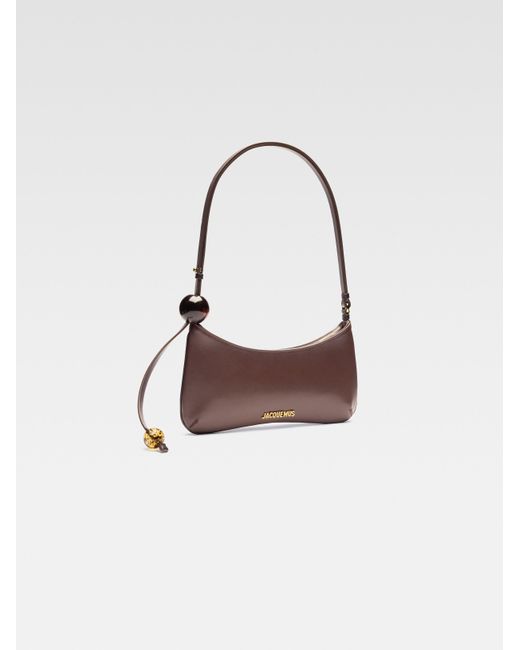 Jacquemus Brown The Bisou Perle Shoulder Bag