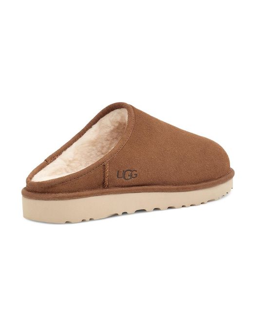 Ugg Brown Classic Slip-On Slippers for men